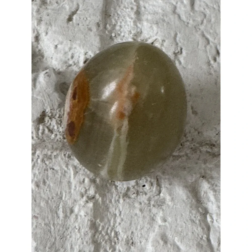 Flower Agate Quartz Crystal Polished Egg Madagascar